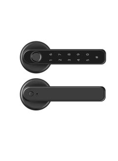 AGYMNX Fingerprint Smart Door Lock,Keyless Entry 3-in-1 Door Lock, Smart Lever Unlock by Fingerprint/Keypad/Key For Home, Hotel, Apartment, Office, Bedroom  - Image 1