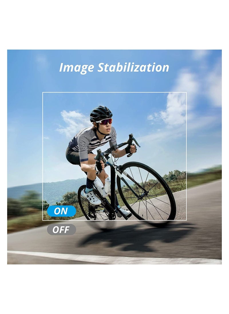 Akaso - Brave 4 Pro 4K30FPS Action Camera - 131ft Waterproof Camera with Touch Screen Advanced EIS Remote Control 5X Zoom Underwater Camera Support External Mic - Image 1