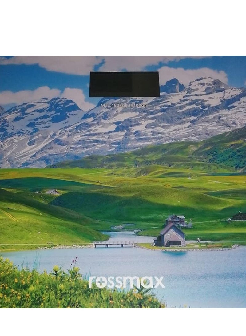 روزماكس ميزان شخصي زجاجي رفيع للغاية / إلكتروني، موديل WB101، من روسماكس، متعدد الألوان - Image 2