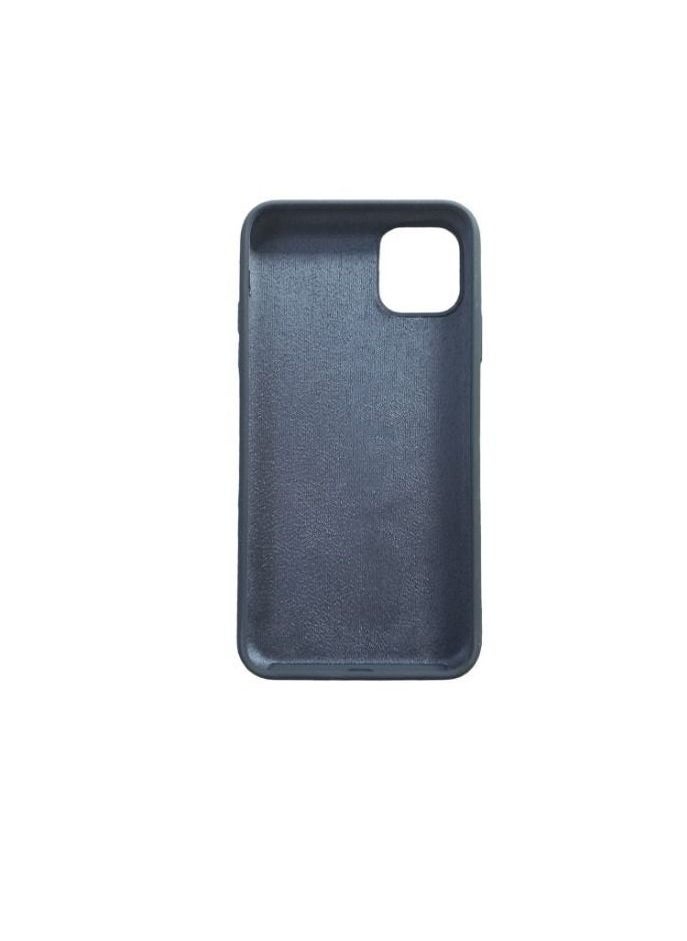 Generic - Silicone back cover MagSafe compatible with iPhone 11 pro max Grey - Image 1