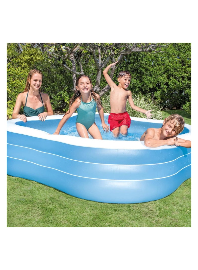 INTEX Swim Center Beach Wave Inflatable Pool 229x229x56cm - Image 2