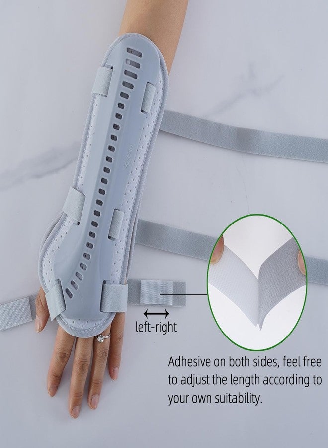 TIERSINI Wrist Fracture Splint,Wrist Brace,for Fractures,Sprains,Pain and Swelling,Arthritis,Tendonitis,Removable Splints for Adult(Left Hand) - Image 3
