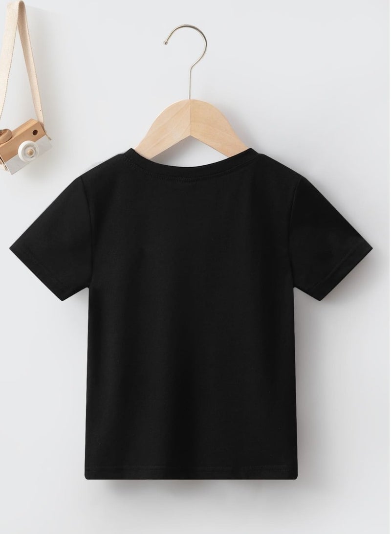 Mesery Mesery T- Shirts - For Boy-PRINT-BLack  - Image 2
