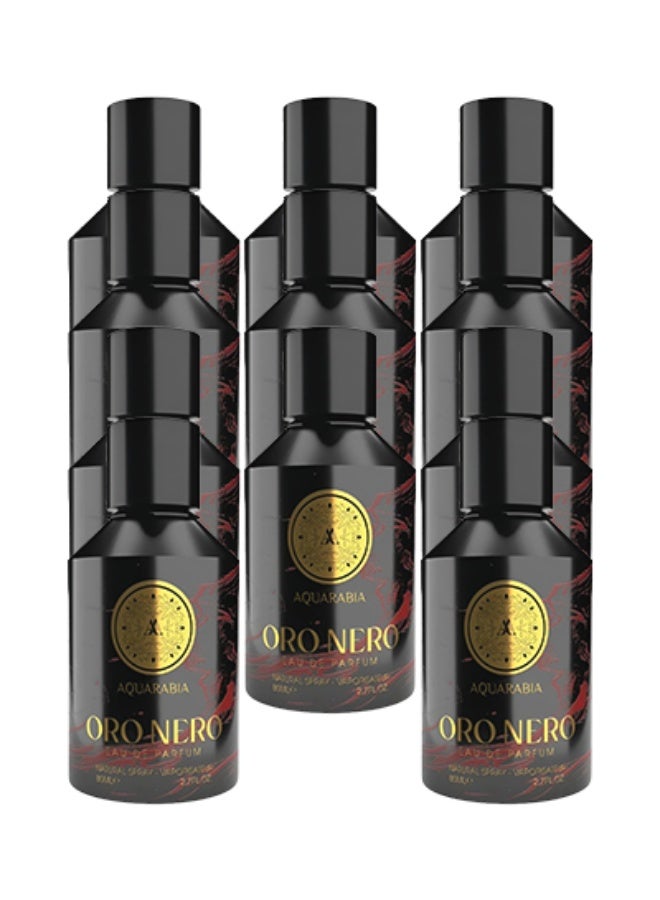 أكوا أرابيا 11 قطع عطر أورو نيرو للنساء 100 مل - Image 1