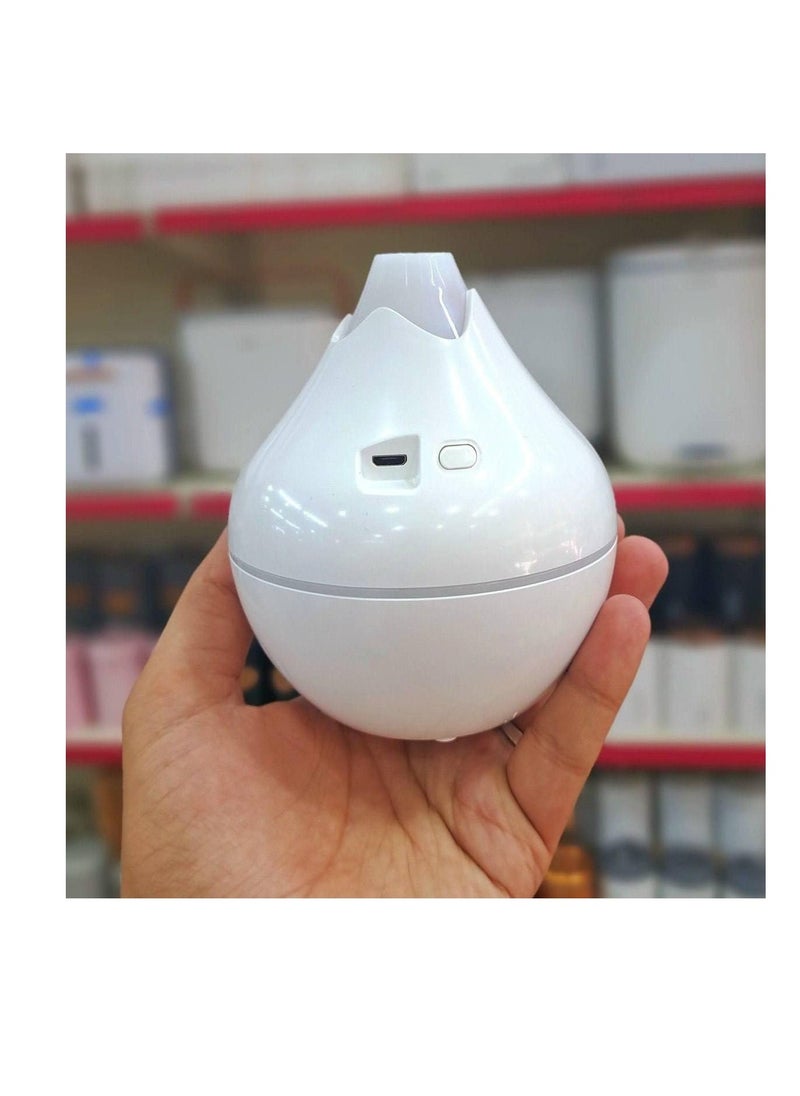 Chic Acrylic Diffuser Elegant Decor and Fresh Atmosphere Capacity 200ml Available in 2 Colors MK (White)