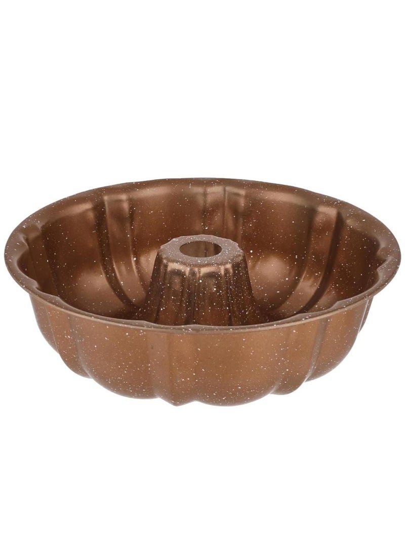 Generic - Round hollow cake pan with non-stick surface, multi-color - Image 1