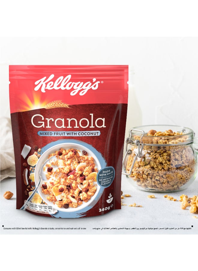Kellogg's - Kellogg's Granola Mixed Fruit With Coconut - Image 1