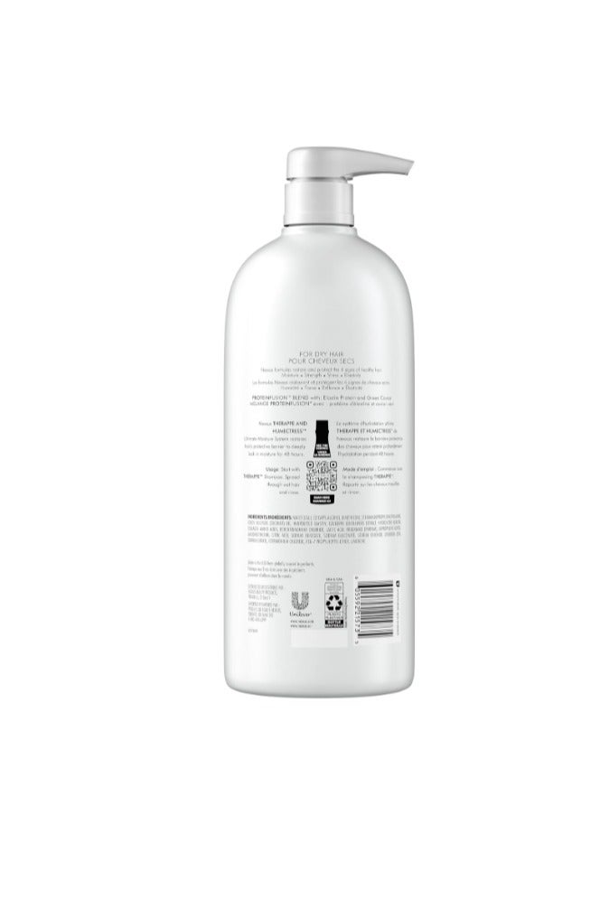 Nexxus Moisturizing Conditioner for Dry Hair 33.8 oz – Ultimate Moisture, Silicone-Free – ProteinFusion with Elastin Protein & Green Caviar - Image 2