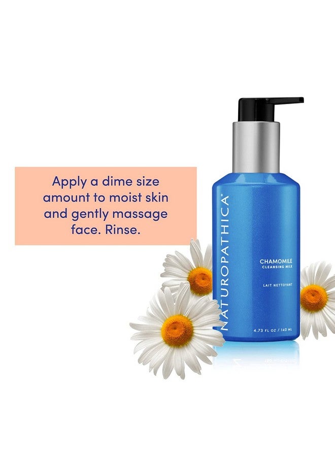 Naturopathica Aturopathica Chamomile Cleansing Milk Made In Usa Lightweight Facial Cleanser For Dry & Sensitive Skin Vegan (5 Oz) - Image 5