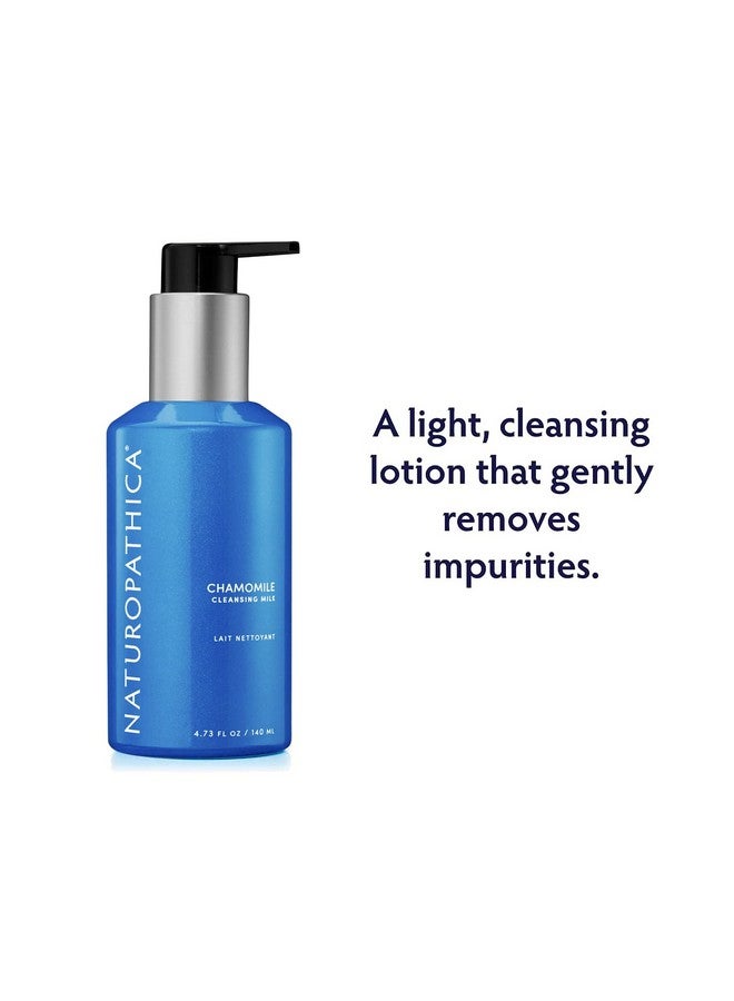 Naturopathica Aturopathica Chamomile Cleansing Milk Made In Usa Lightweight Facial Cleanser For Dry & Sensitive Skin Vegan (5 Oz) - Image 4