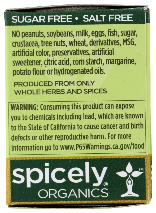 SPICELY Organic Cajun Seasoning, 0.4 OZ - Image 2