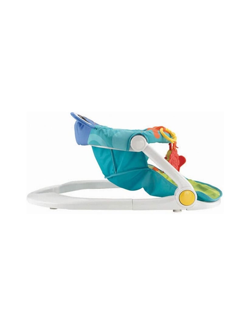 Generic Foldable Baby seat  Sit-Me-Up Floor Seat - Frog  - Image 3
