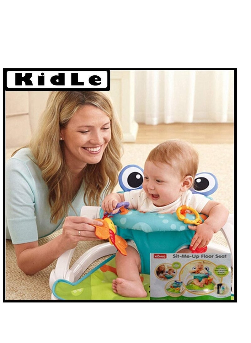 Generic Foldable Baby seat  Sit-Me-Up Floor Seat - Frog  - Image 2
