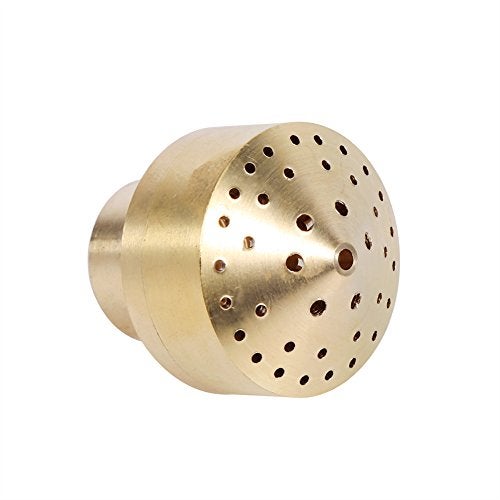 YOSOO Fountain Nozzle Heads Brass Column Fireworks Water Fountain Nozzle Garden Pond Sprinkler Spray Head Brass Column Multi Direction Jet Pond Fountain Water Spray Sprinkler Head (1/2'') - Image 3