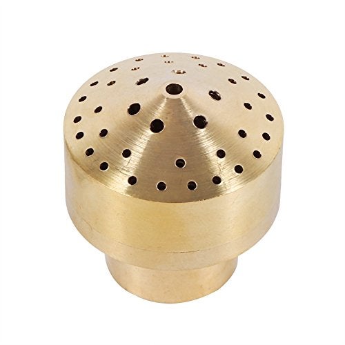 YOSOO Fountain Nozzle Heads Brass Column Fireworks Water Fountain Nozzle Garden Pond Sprinkler Spray Head Brass Column Multi Direction Jet Pond Fountain Water Spray Sprinkler Head (1/2'') - Image 5