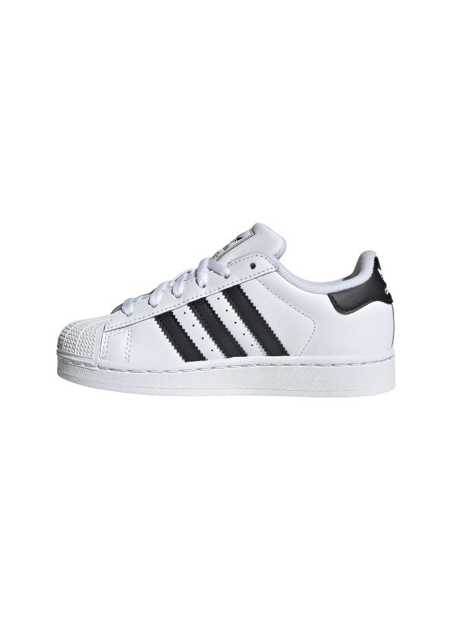 Adidas Adidas SUPERSTAR II C White CASUAL 0 FOR KIDS BOYS AND GIRLS 2.5  - Image 2