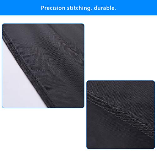 Luxiv Turbine Vent Cover, Luxiv Black Roof Ventilator Insulation Waterproof Turbine Roof Cover 420D Oxford Cloth Ventilator Vent Protection (20D x 20W) - Image 5