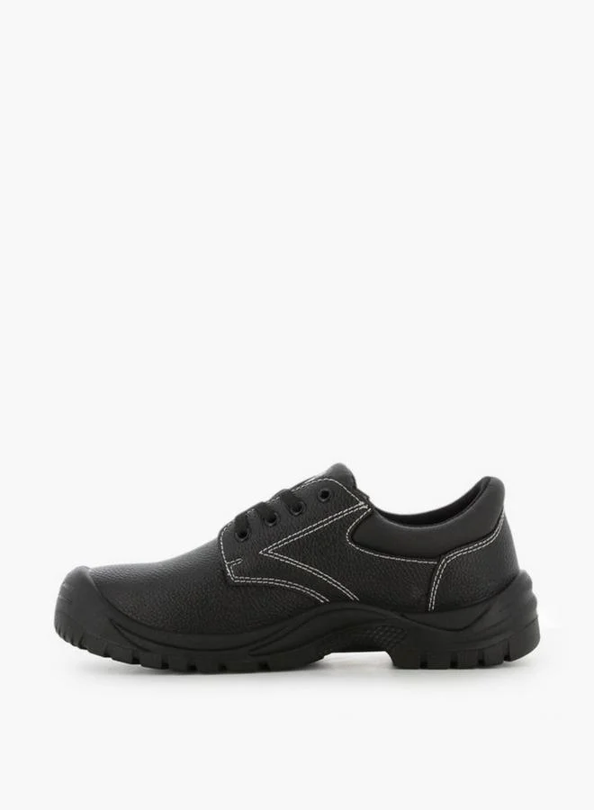 SJ BLACK Men Leather Lace-Up Sneakers for Men | Best Price UAE