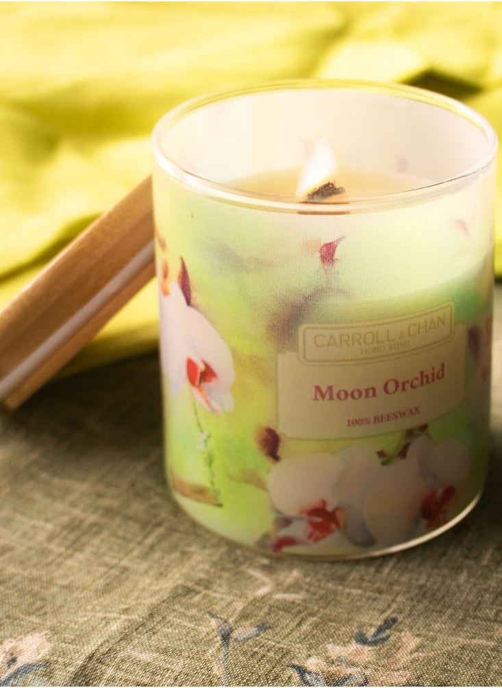 CARROLL & CHAN Moon Orchid beeswax jar candle  - Image 3