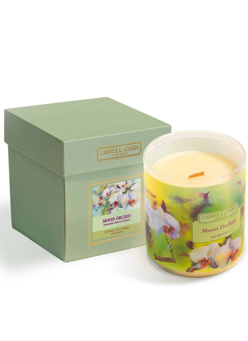 CARROLL & CHAN Moon Orchid beeswax jar candle  - Image 1