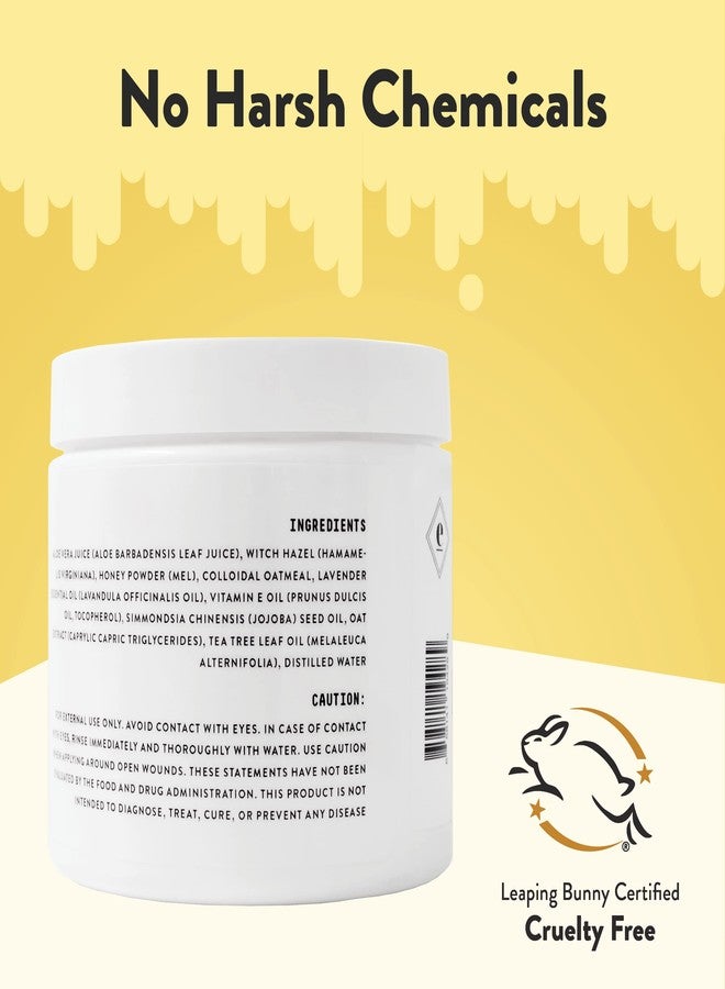 ECZEMA HONEY Itch Cooling Face & Body Rounds - Anti Itch Cotton Face Pads - Moisturizer for Eczema, Dry & Sensitive Skin (50 Cotton Rounds) - Image 5