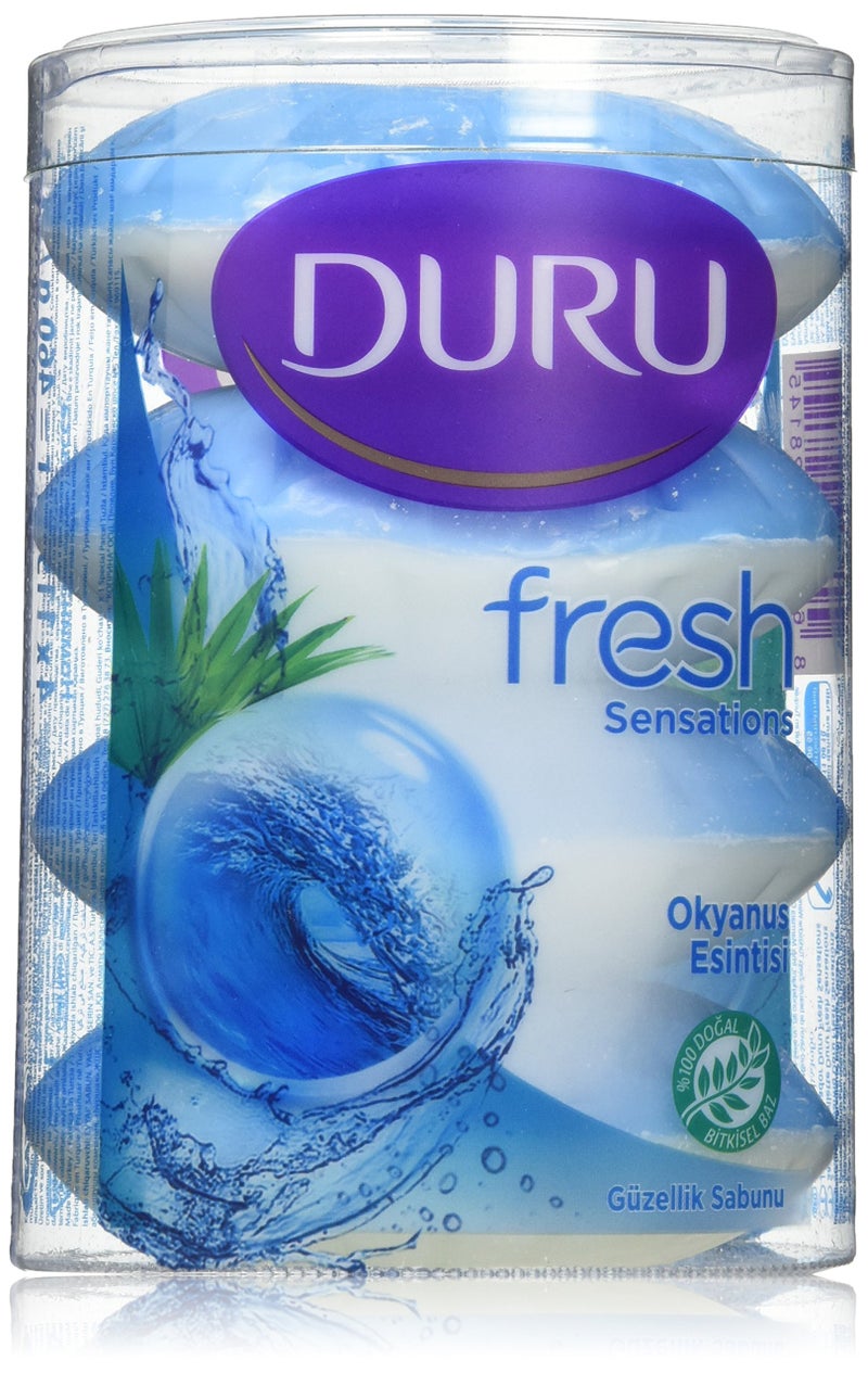 Duru Fresh Sensations Body Wash Ocean Breeze 4 Count