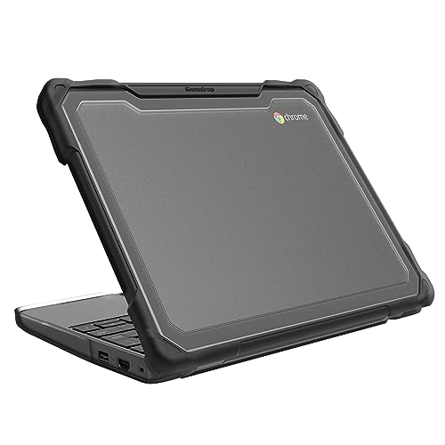 Gumdrop Cases Gumdrop SlimTech Laptop Case Fits Lenovo 100e | 100w Gen 4 (Clamshell) Rugged Drop Tested Shockproof Lightweight Reliable Device Protection for Kids K-12 Students School Office or Business Use - Black - Image 1