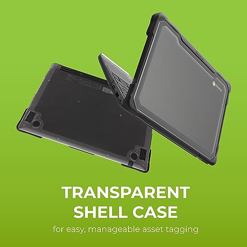 Gumdrop Cases Gumdrop SlimTech Laptop Case Fits Lenovo 100e | 100w Gen 4 (Clamshell) Rugged Drop Tested Shockproof Lightweight Reliable Device Protection for Kids K-12 Students School Office or Business Use - Black - Image 4
