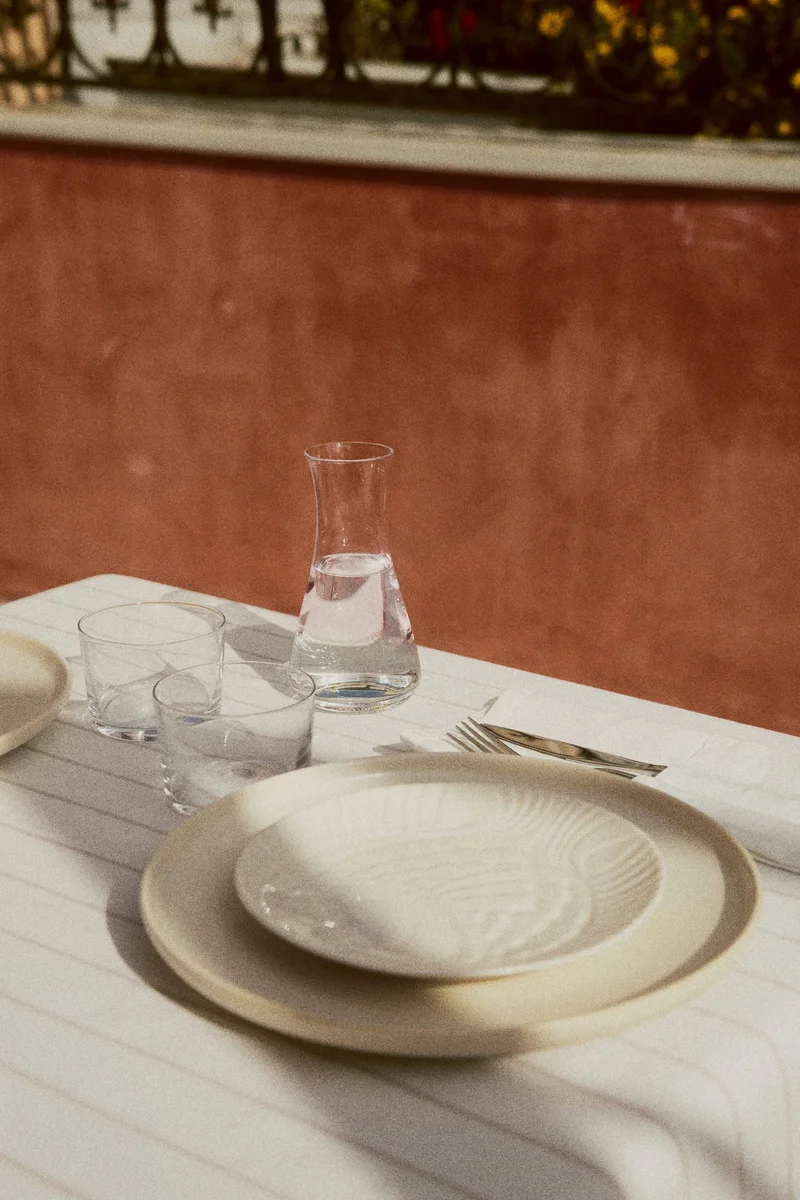 H&M Small glass carafe