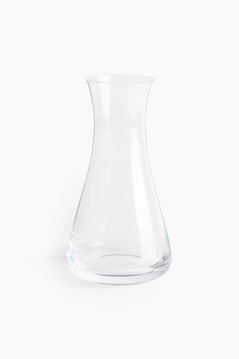 H&M Small glass carafe