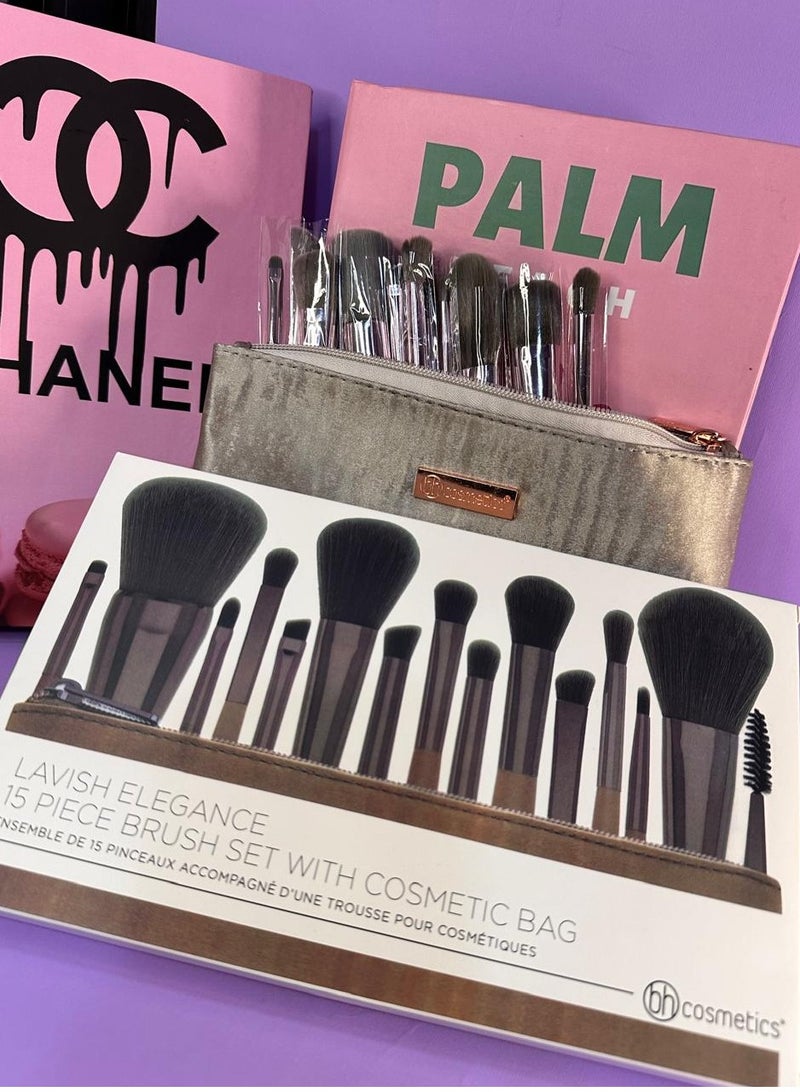 set of 15 makeup brush with unique case high qauilty - Image 1