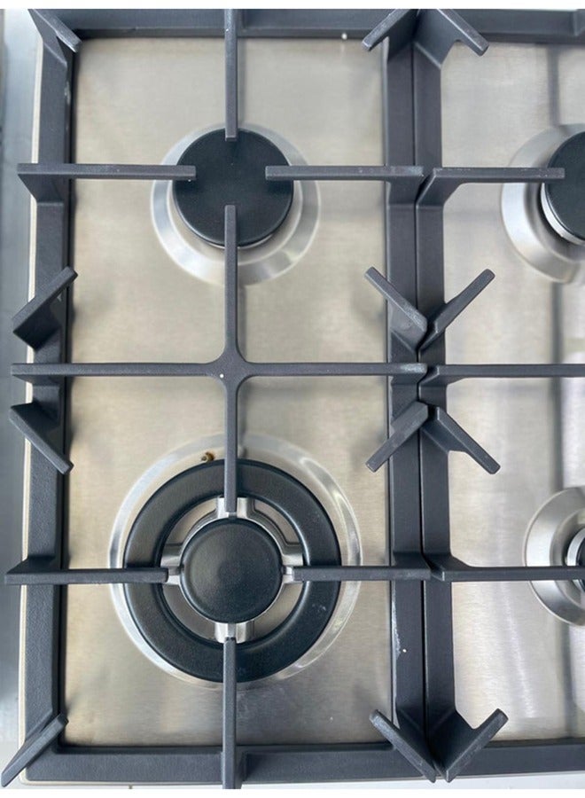 SUPER GENERAL super_general Super General 4 Burner Built-In 60x60 Cooktop Gas Hob With Full Safety And Auto Ignition, Matt Inox Color, Stainless Steel, KSGHB6061BGL, 2 Years Warranty. KSGHB6061BGL MATT INOX KSGHB6061BGL MATT INOX - Image 2