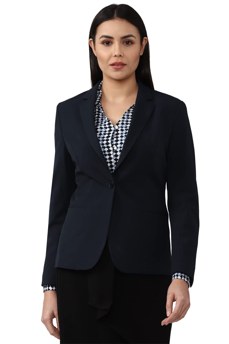 Van Heusen Navy Blazer - Image 1