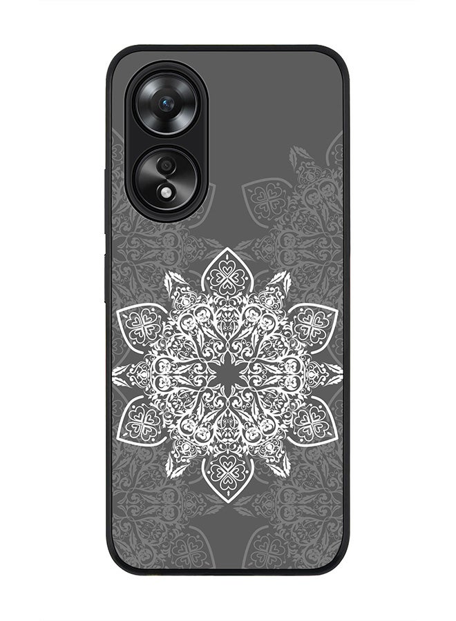 Stylizedd حافظة حواف سوداء متينة لهاتف Oppo A58 4G، حافظة مرنة رقيقة من المطاط TPU ضد السقوط - أوديسا عربية - Image 1