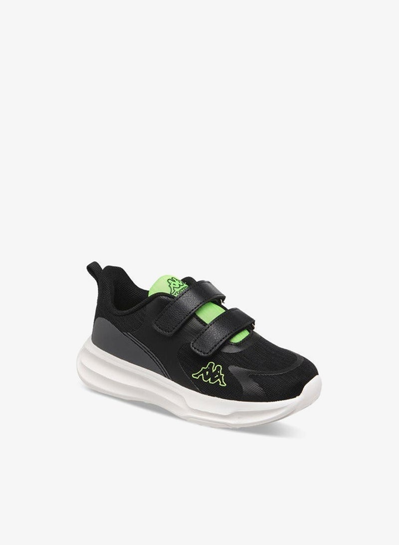 Kappa Boys Pull Tab Detail Sports Shoes with Hook and Loop Closure - Image 2