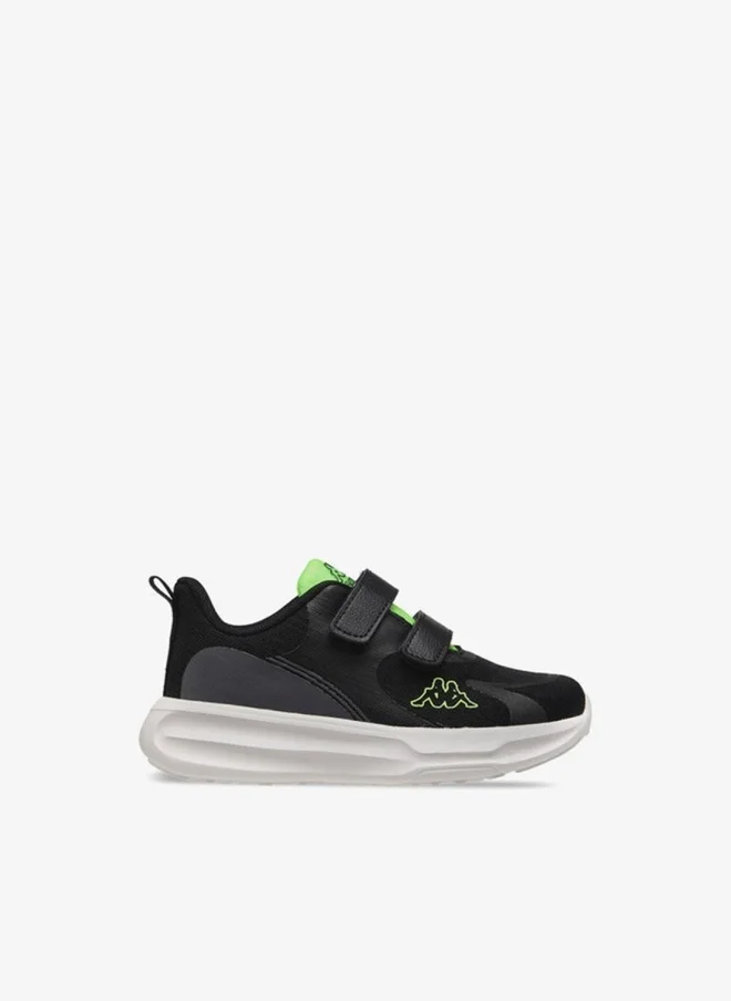 Kappa Boys Pull Tab Detail Sports Shoes with Hook and Loop Closure
