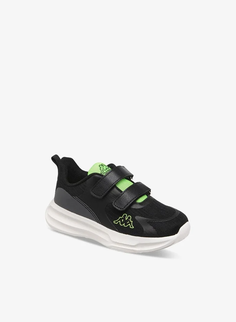 Kappa Boys Pull Tab Detail Sports Shoes with Hook and Loop Closure