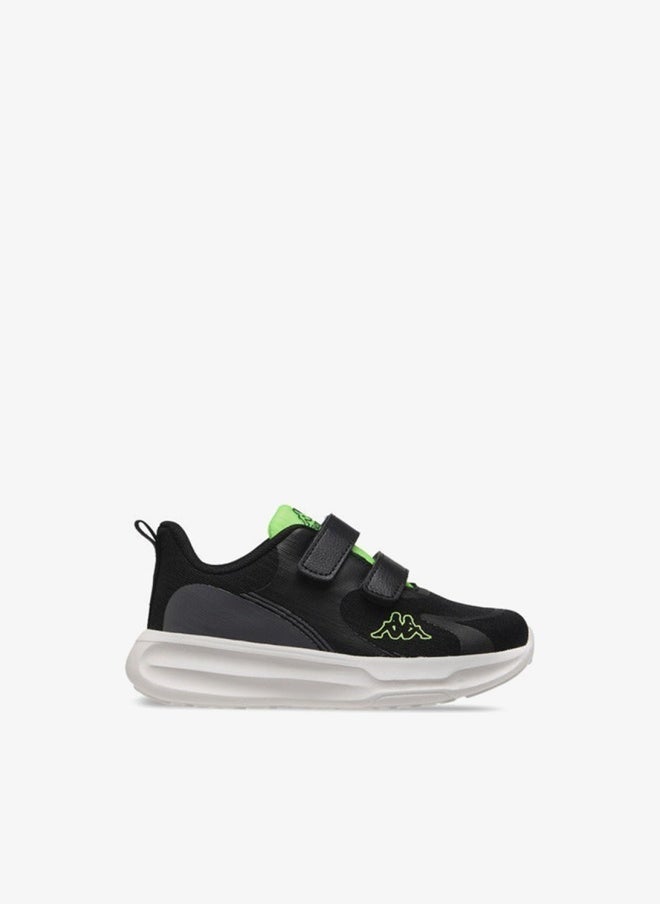 Kappa Boys Pull Tab Detail Sports Shoes with Hook and Loop Closure - Image 3