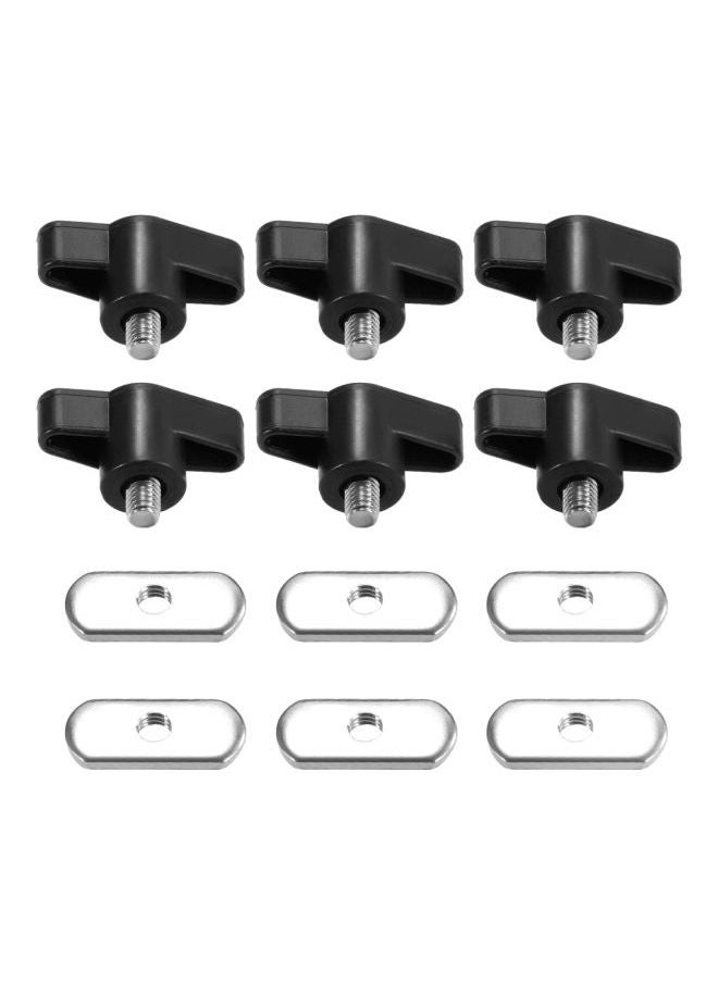 NIBEMINENT Set Of 12 Kayak Screw 8x7x2cm  - Image 1