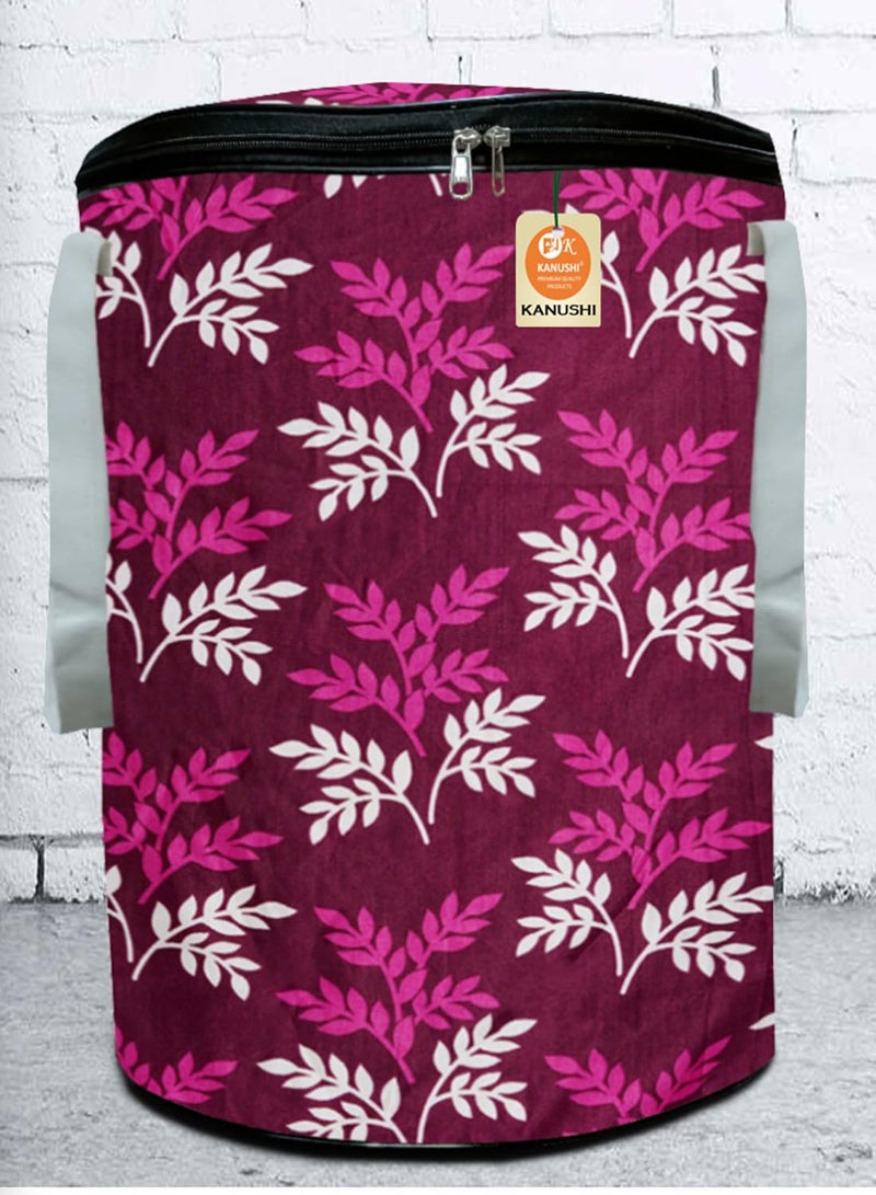 KANUSHI Industries® Designer Laundry Bag (Purple -colour)(LB-WINE-SMALL-LEVS-01) - Image 1
