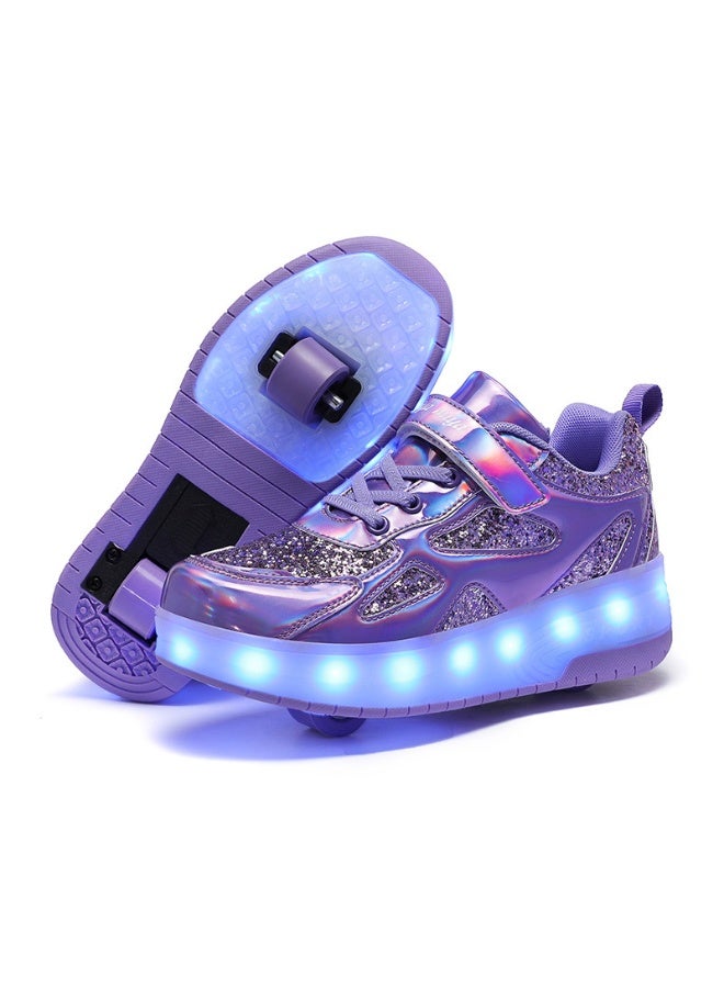 Children's Roller Skates - Double Wheel Flying Shoes