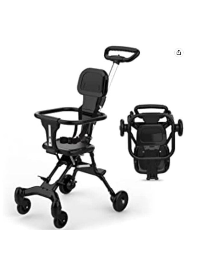 Generic - Kids Stroller Compact Baby Stroller Lightweight Travel Stroller with Adjustable Handles and Backrest One-Hand Fold For Overhead Airplane Storage, Shopping Walking Travel - Image 1