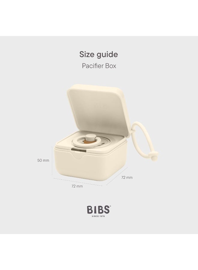 BIBS X Liberty Pacifier Box – Bobo Petrol – Hygienic Storage for Baby Pacifiers – Safe & Stylish Case - Image 4