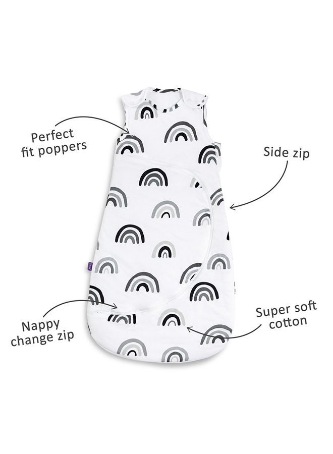 Snuz Pouch Baby Sleeping Bag With Zip For Easy Nappy Changing From 0-6 Months, 2.5 Tog  - Image 2