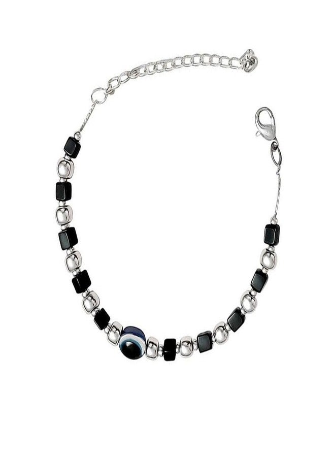 CanBee Sliver eye Women, Girls Fancy Braclets Adjustable Size For Gifts Partys - Image 1
