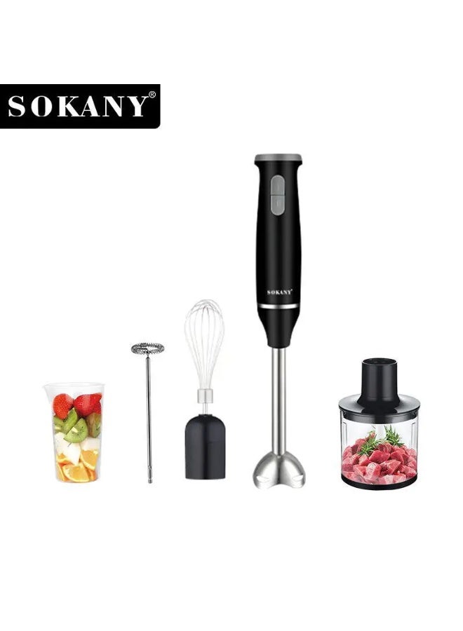 سوكاني خلاط يدوي سوكاني SK-1714-5 - محرك قوي 800 واط مع عمود من الفولاذ المقاوم للصدأ - Image 1