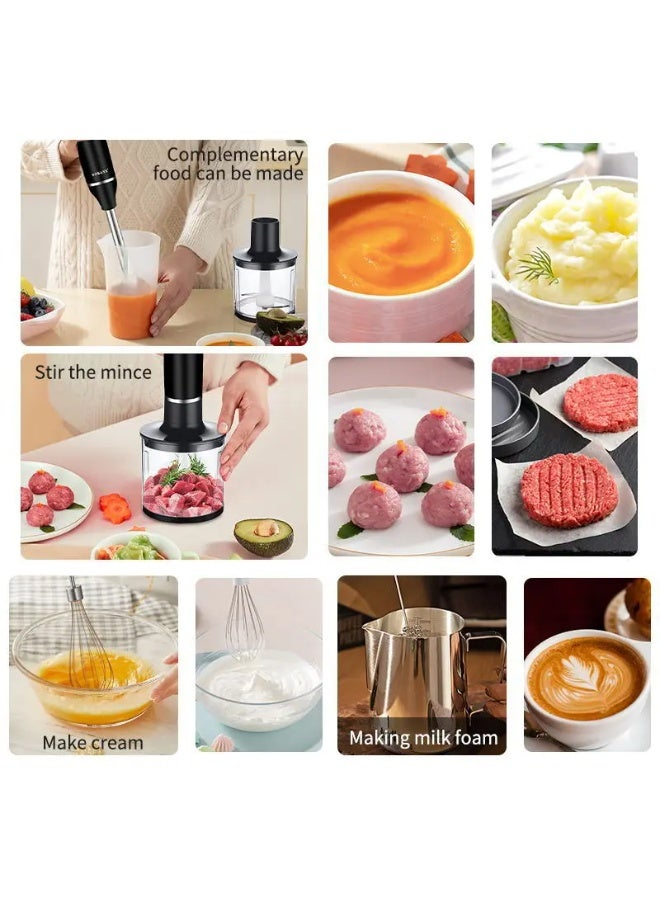 سوكاني خلاط يدوي سوكاني SK-1714-5 - محرك قوي 800 واط مع عمود من الفولاذ المقاوم للصدأ - Image 3