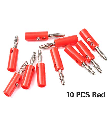 NEXT GEEK 10 Pairs Audio Speaker Wire Cable Banana Plugs Screw Type Connectors 4mm PACK OF 20 - Image 4
