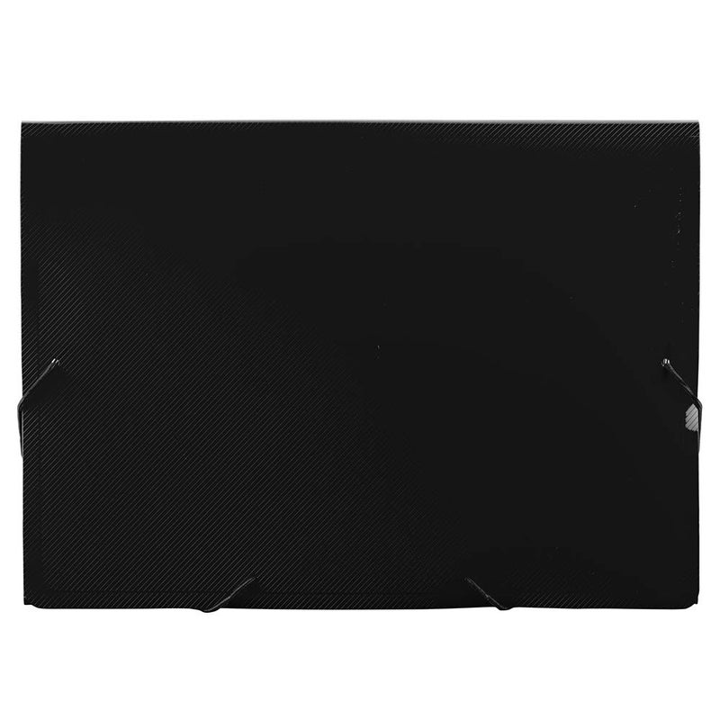 JAM PAPER Accordion Folders - 13 Pocket Plastic Expanding File - Letter Size - 9 x 13 - Black - Sold Individually - Image 2