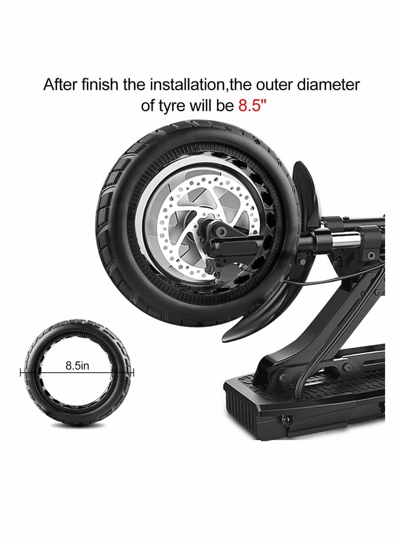 Y&D Scooter Replacement Tires Colored Solid Honeycomb Tyres for Xiaomi M365Pro 8.5 in Tire  - Image 2